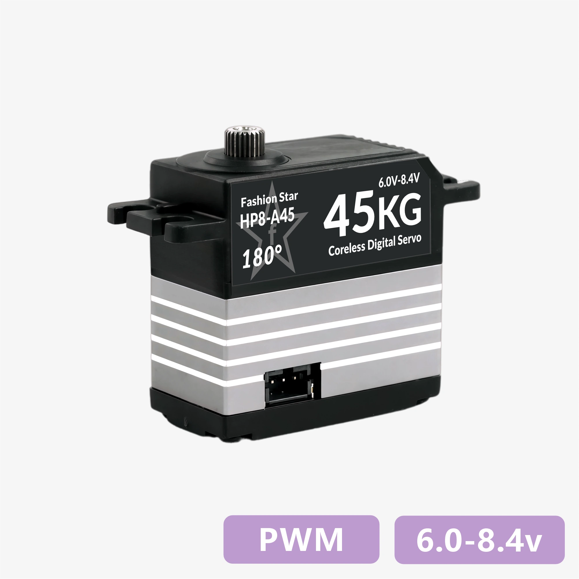 servo_hp8_a45_wiki_primary HP8-A45 7.4V PWM Digital Servo Motor