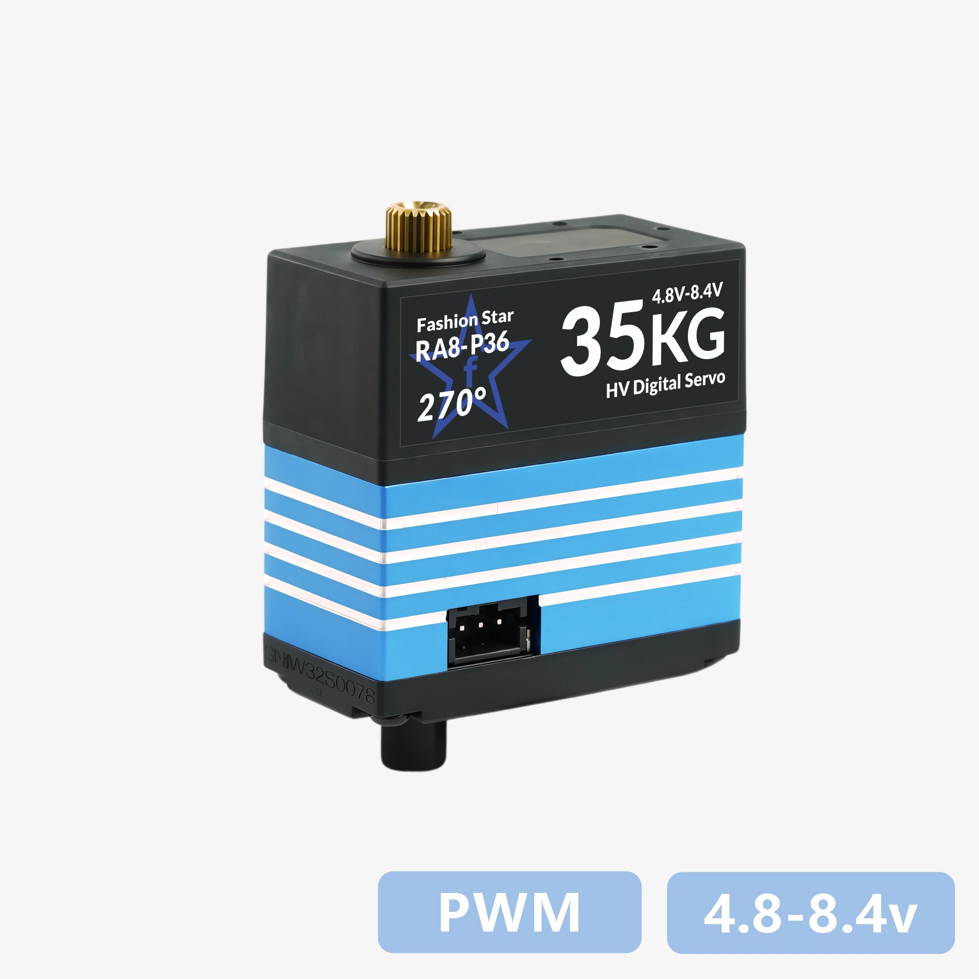 servo_ra8_p36_wiki_primary RA8-P36 7.4V PWM Digital Servo Motor